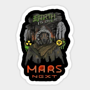 mars next Sticker